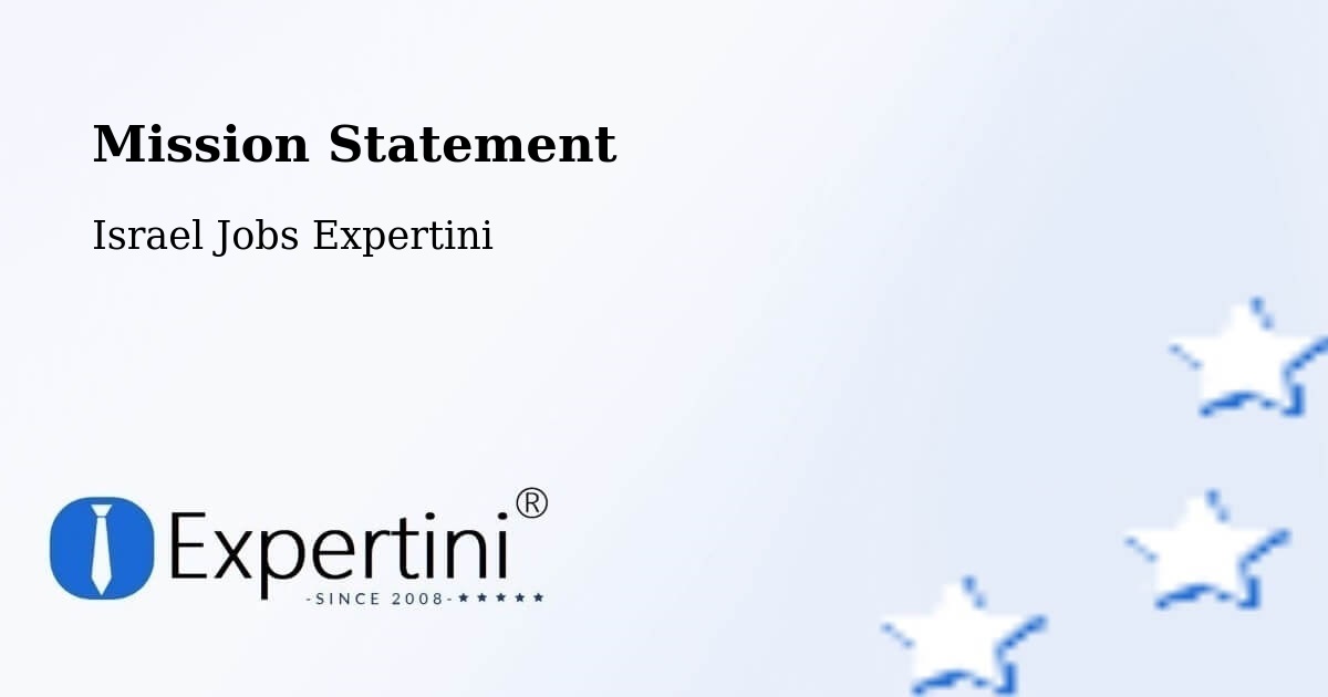 Corporate Mission – Netivot - Israel Jobs Expertini