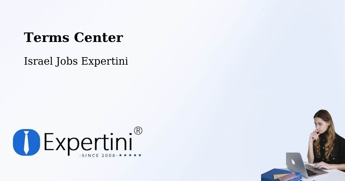 Terms of Service – Netivot - Israel Jobs Expertini